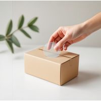 Lezáró címke - átlátszó körcímke