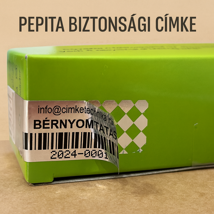 PEPITA BIZTONSÁGI CÍMKE